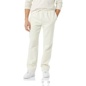 Amazon Essentials Men's Fleece Sweatpant in off white